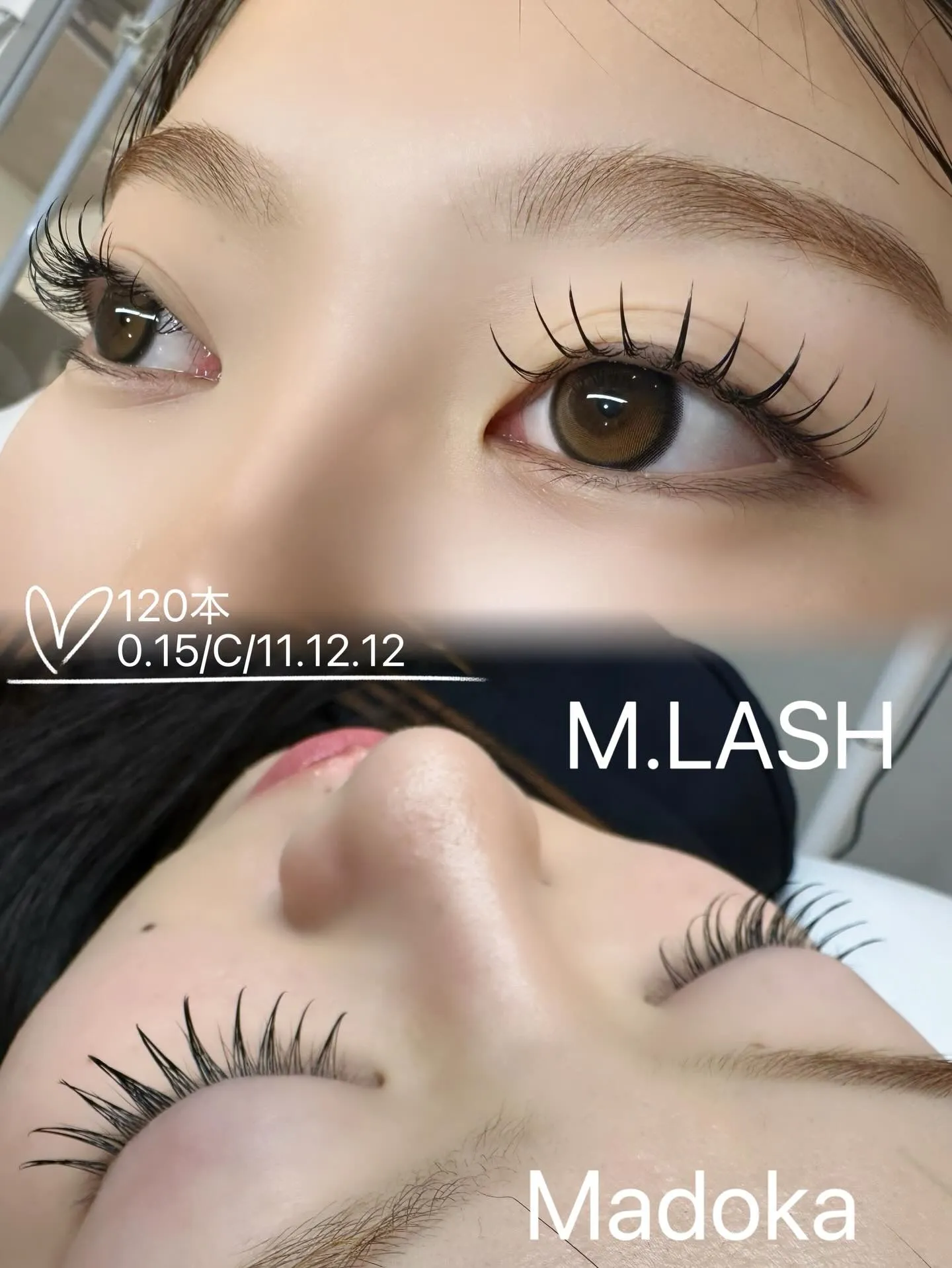 理想の目元を叶えるために、当サロンでは様々なデザインをご用意...